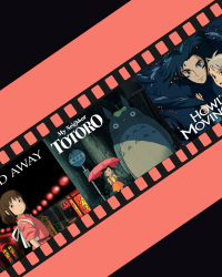 Three famous Studio Ghibli covers
